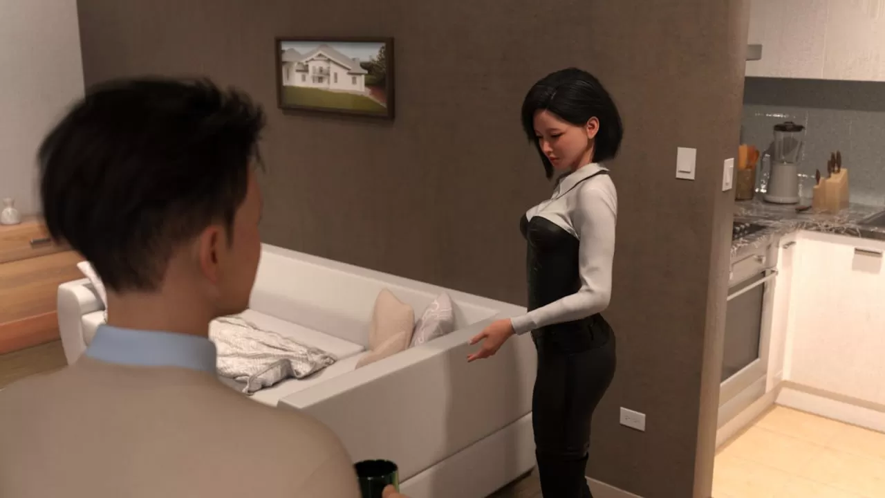 【SLG/官中/动态/CV/无码】女房东诱惑模拟器【PC/858M】Landlady Seduction Simulator